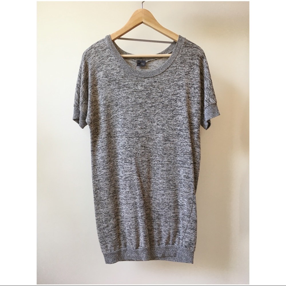 UO Sparks & Fade Mini Shirt Dress